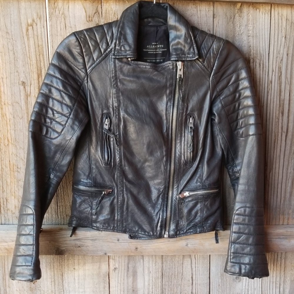 ALL SAINTS Co. Leather Jacket